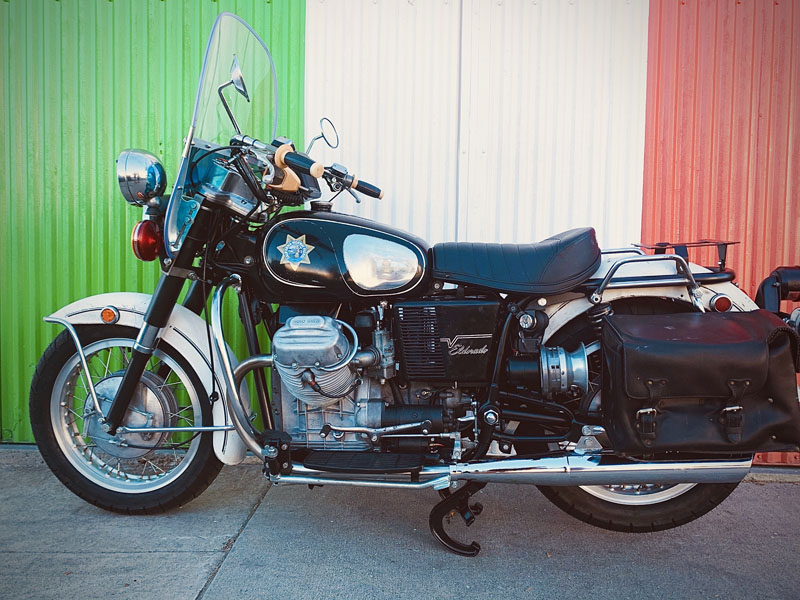 Moto Guzzi Classic Motorcycle pic