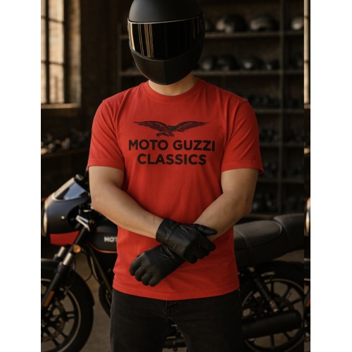 Red Moto Guzzi Classics Original T-Shirt