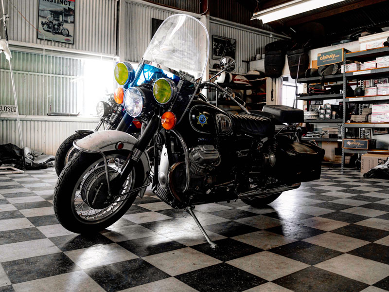 Moto Guzzi Classic Motorcycle pic