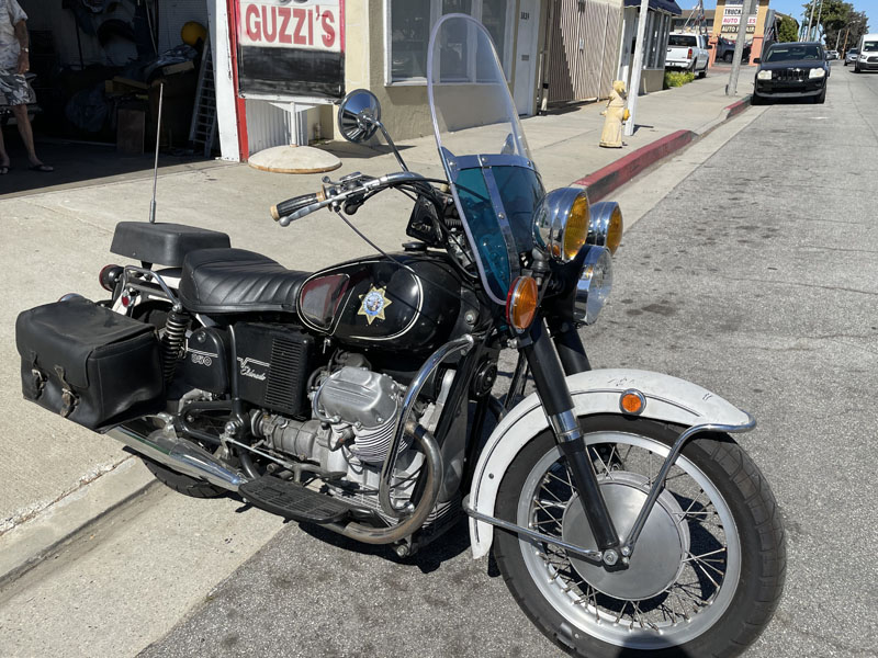 Moto Guzzi Classic Motorcycle pic