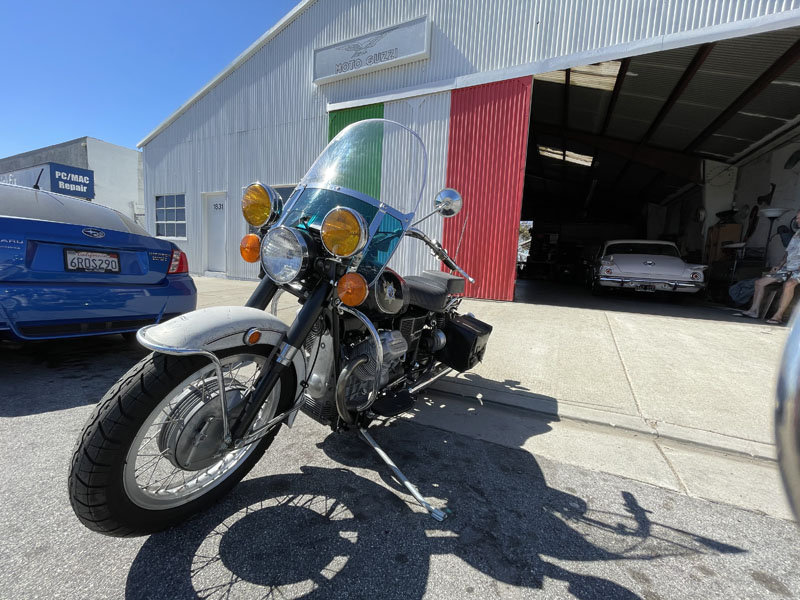 Moto Guzzi Classic Motorcycle pic