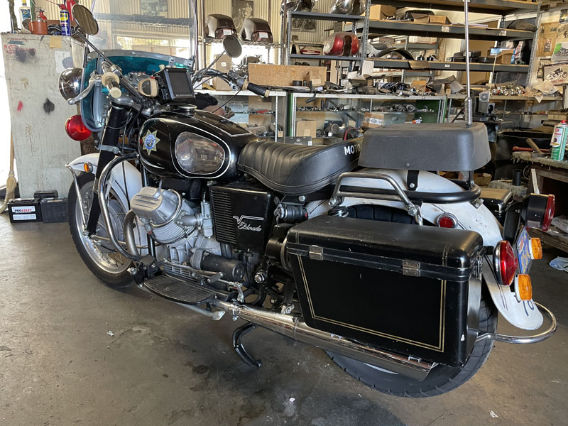 Moto Guzzi Classic Motorcycle pic