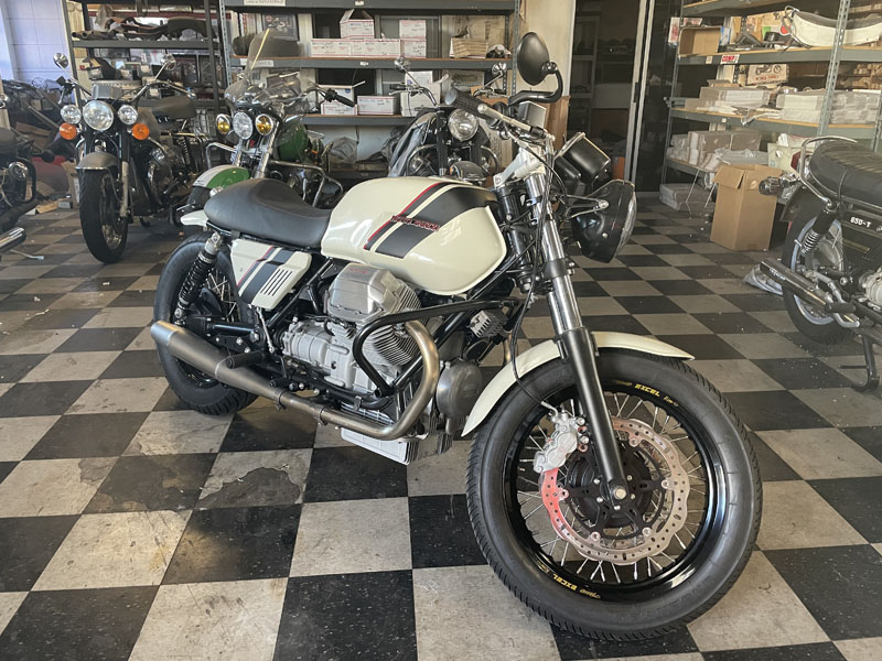 Moto Guzzi Classic Motorcycle pic