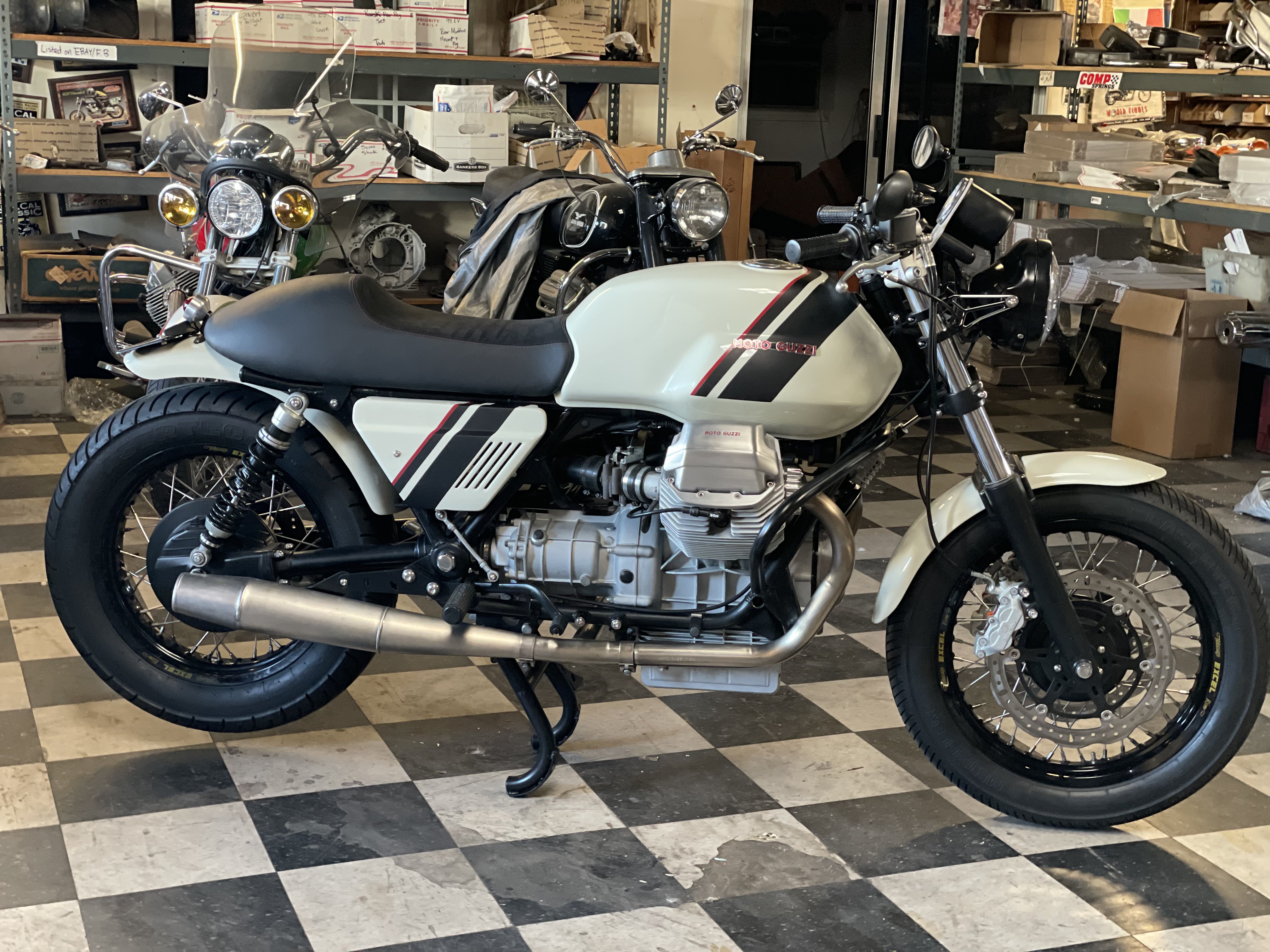Moto Guzzi Classic Motorcycle pic