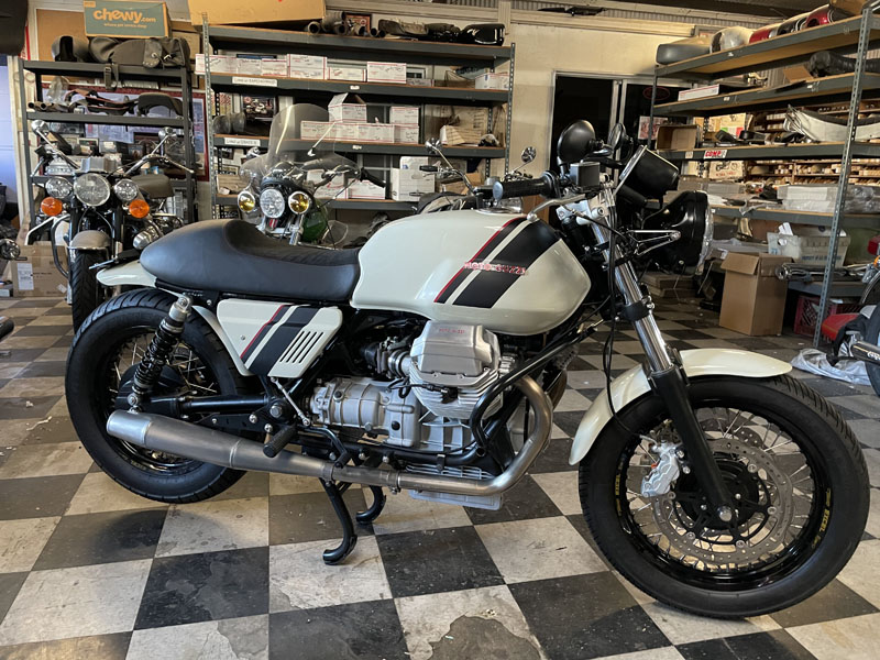 Moto Guzzi Classic Motorcycle pic