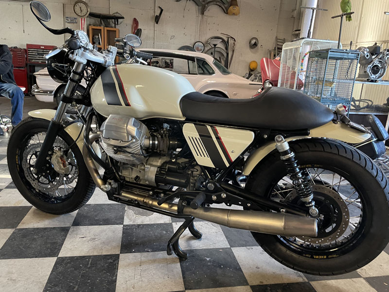 Moto Guzzi Classic Motorcycle pic