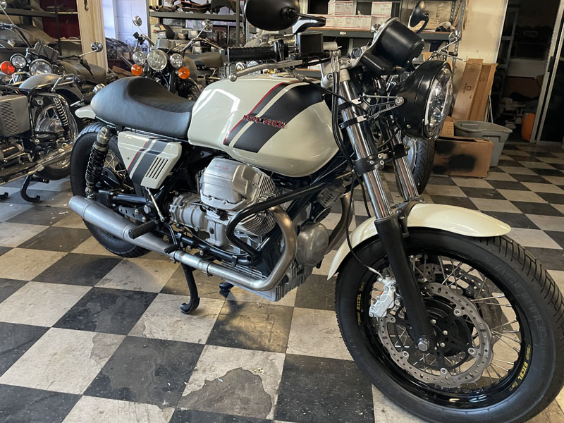 Moto Guzzi Classic Motorcycle pic