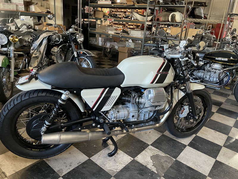 Moto Guzzi Classic Motorcycle pic