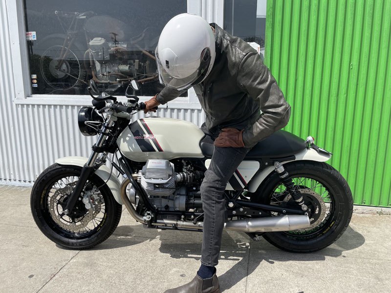 Moto Guzzi Classic Motorcycle pic