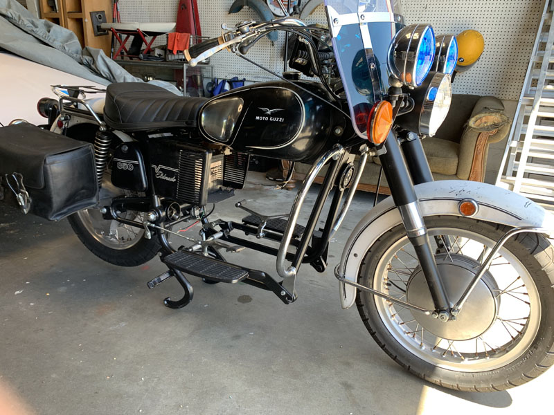 Moto Guzzi Classic Motorcycle pic