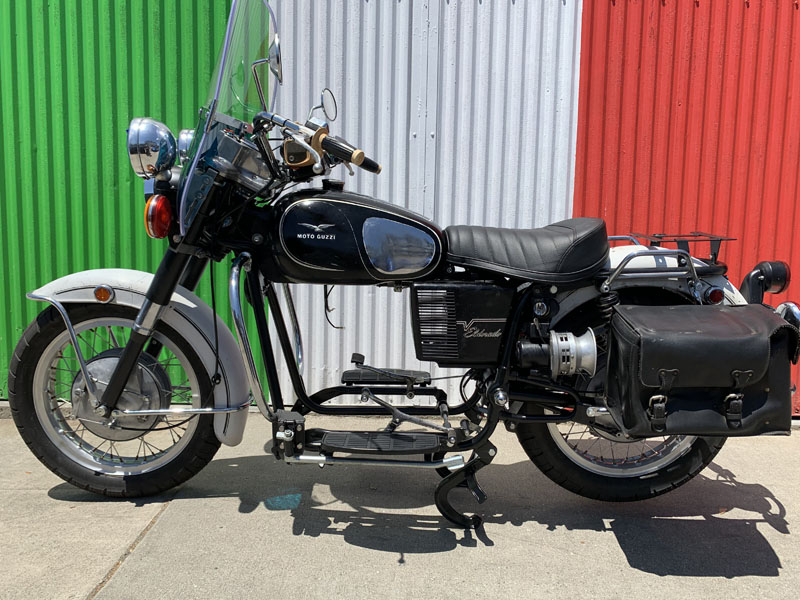 Moto Guzzi Classic Motorcycle pic