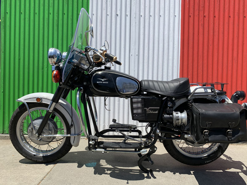 Moto Guzzi Classic Motorcycle pic