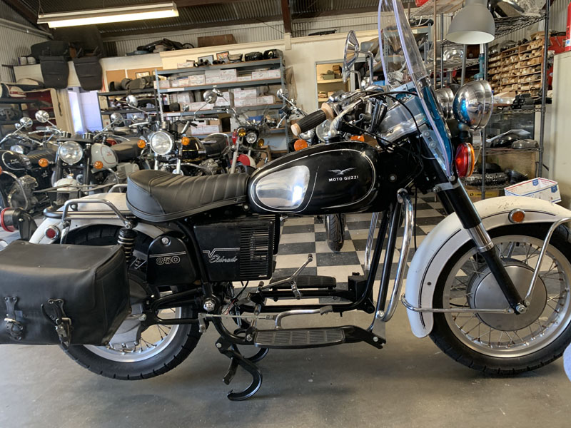 Moto Guzzi Classic Motorcycle pic