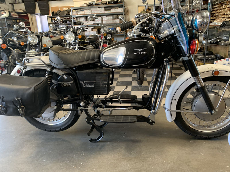 Moto Guzzi Classic Motorcycle pic