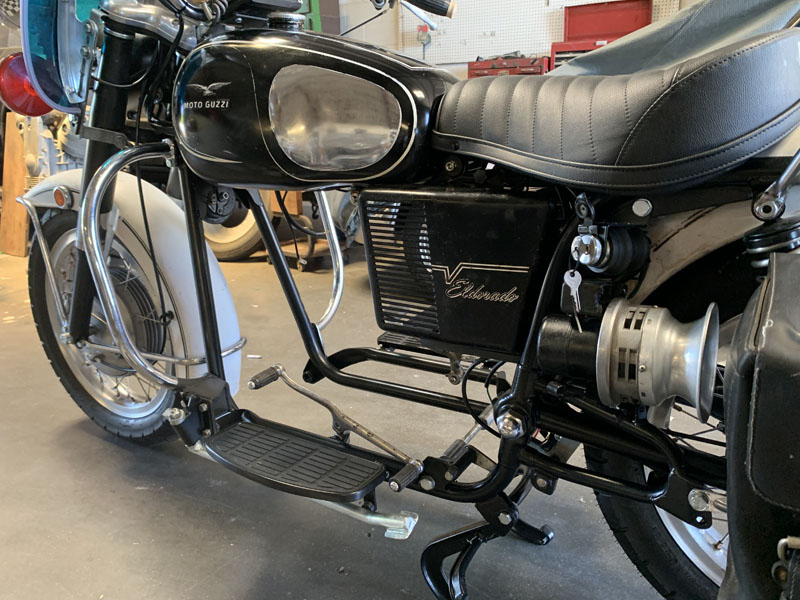 Moto Guzzi Classic Motorcycle pic