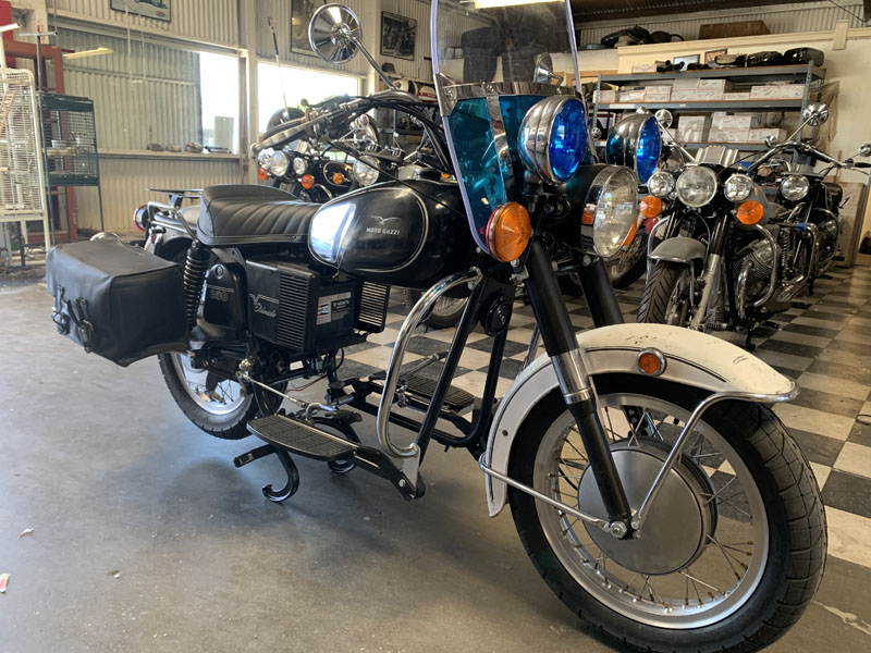 Moto Guzzi Classic Motorcycle pic