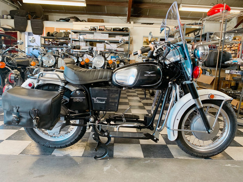Moto Guzzi Classic Motorcycle pic