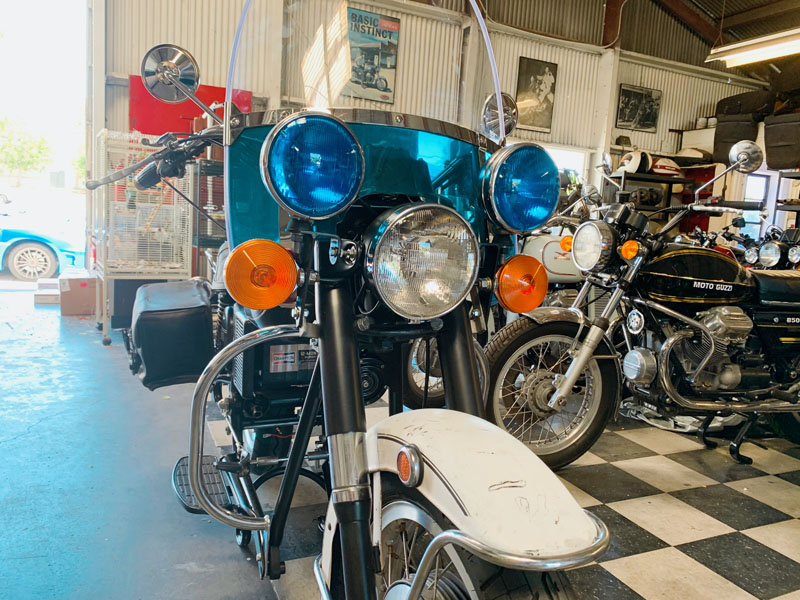Moto Guzzi Classic Motorcycle pic