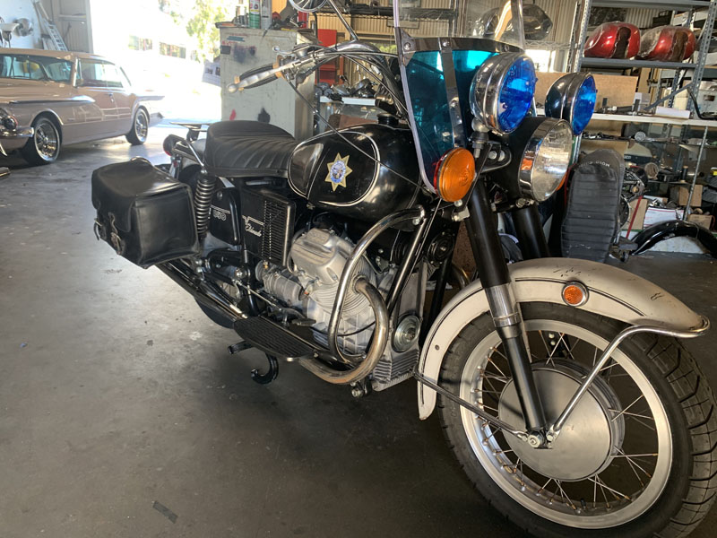 Moto Guzzi Classic Motorcycle pic