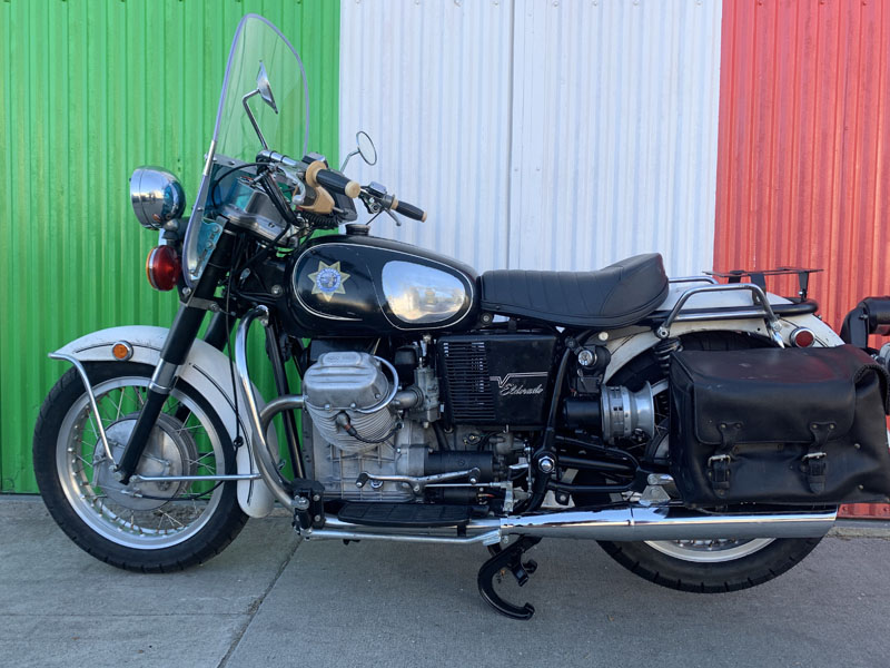 Moto Guzzi Classic Motorcycle pic