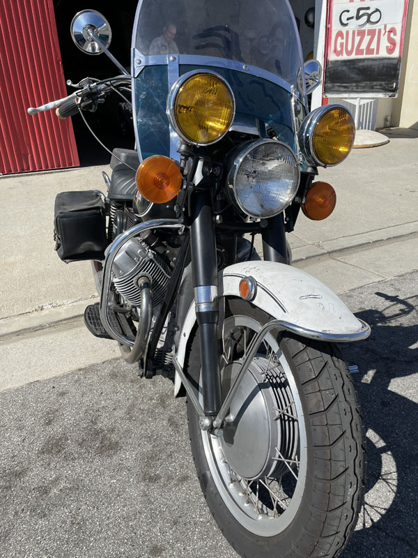 Moto Guzzi Classic Motorcycle pic