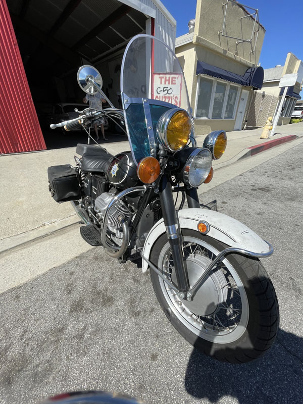 Moto Guzzi Classic Motorcycle pic