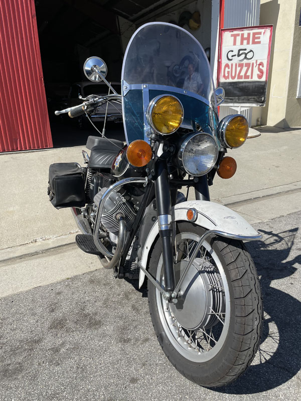 Moto Guzzi Classic Motorcycle pic