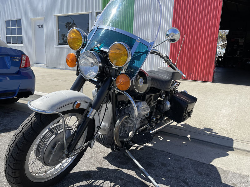 Moto Guzzi Classic Motorcycle pic