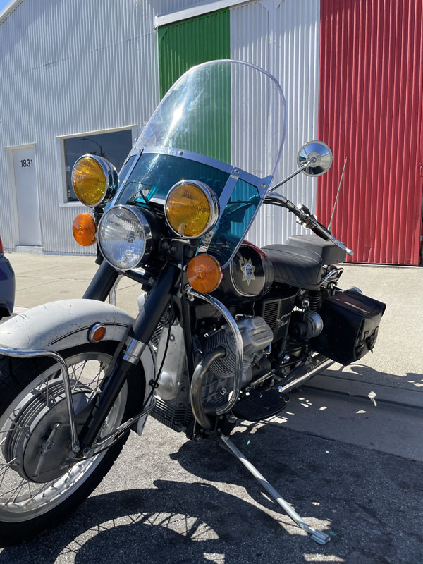Moto Guzzi Classic Motorcycle pic