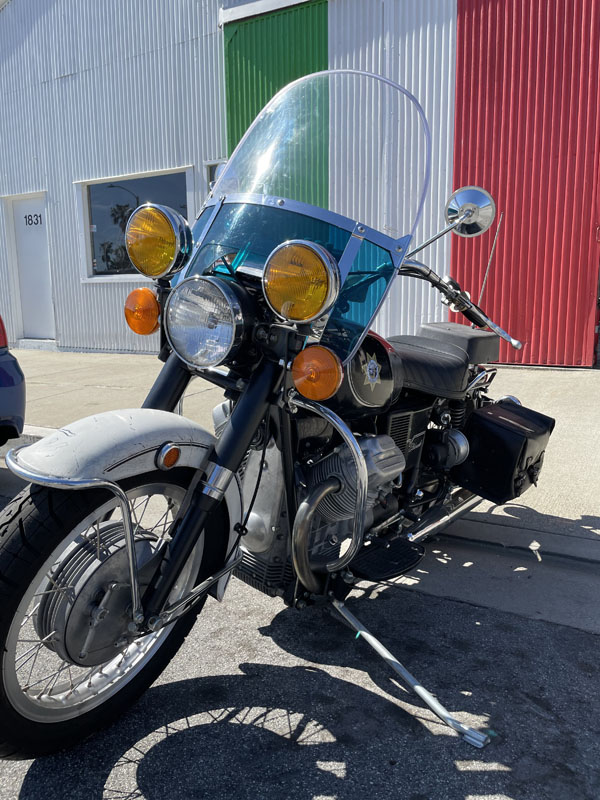 Moto Guzzi Classic Motorcycle pic