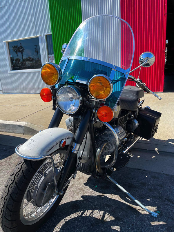 Moto Guzzi Classic Motorcycle pic