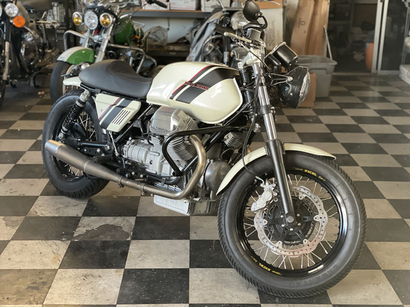 Moto Guzzi Classic Motorcycle pic