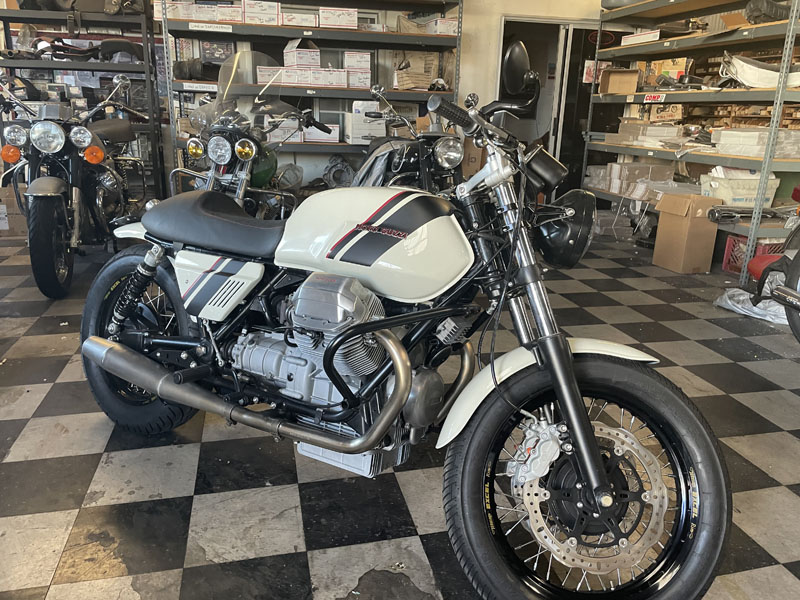 Moto Guzzi Classic Motorcycle pic
