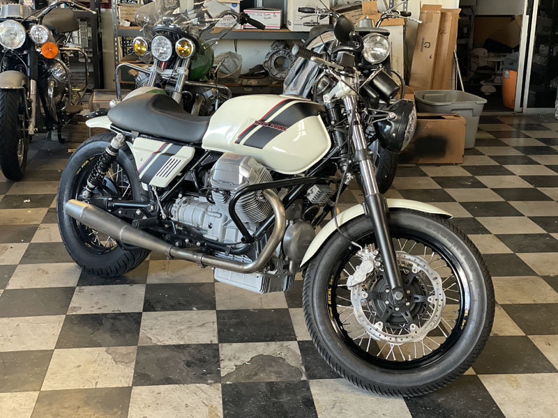 Moto Guzzi Classic Motorcycle pic