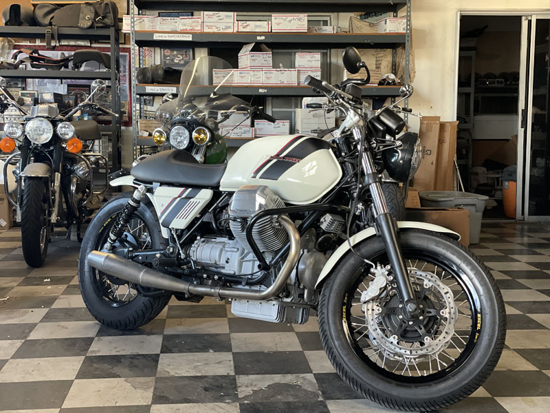 Moto Guzzi Classic Motorcycle pic