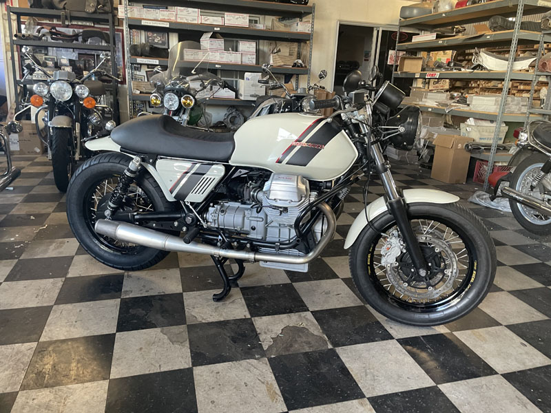 Moto Guzzi Classic Motorcycle pic
