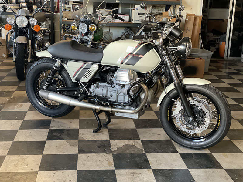 Moto Guzzi Classic Motorcycle pic