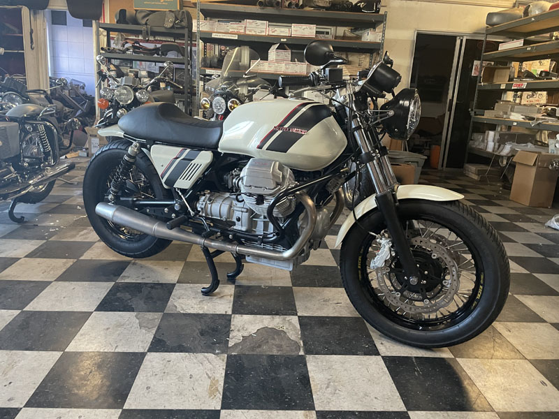 Moto Guzzi Classic Motorcycle pic