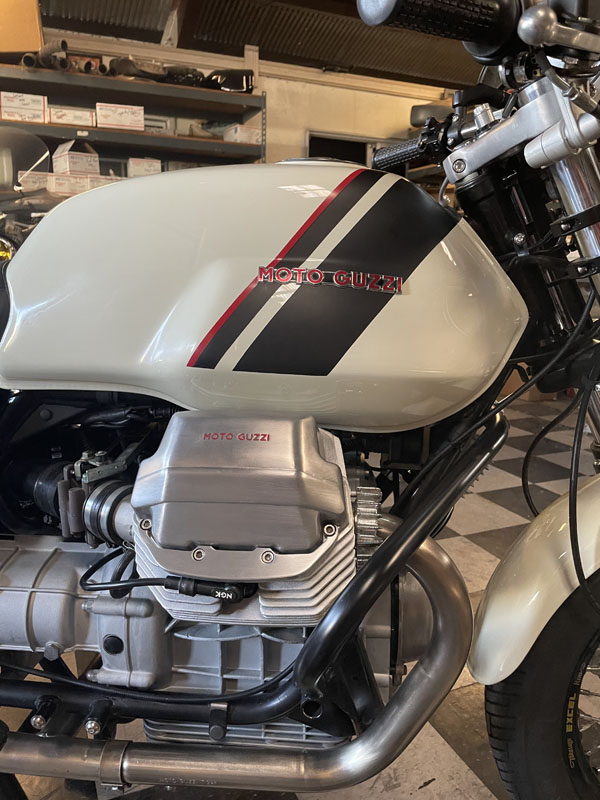 Moto Guzzi Classic Motorcycle pic