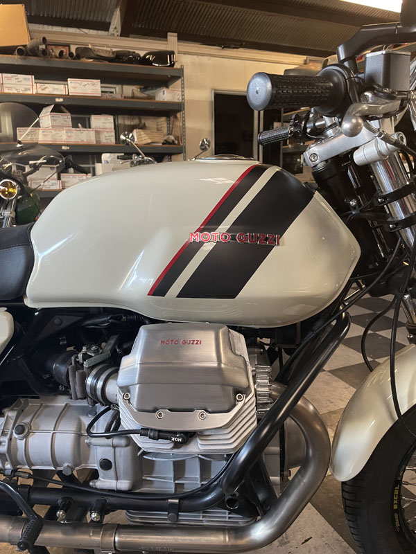 Moto Guzzi Classic Motorcycle pic