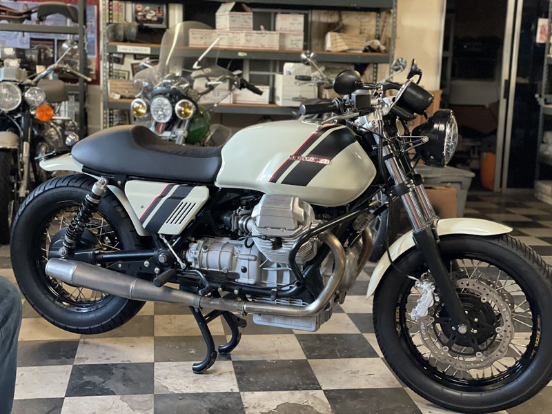 Moto Guzzi Classic Motorcycle pic