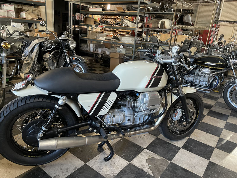 Moto Guzzi Classic Motorcycle pic