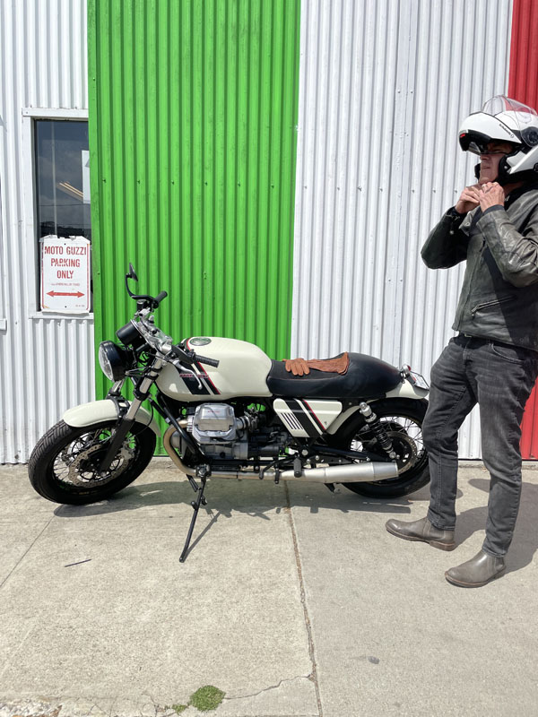 Moto Guzzi Classic Motorcycle pic