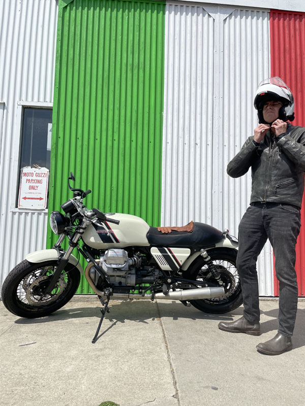 Moto Guzzi Classic Motorcycle pic
