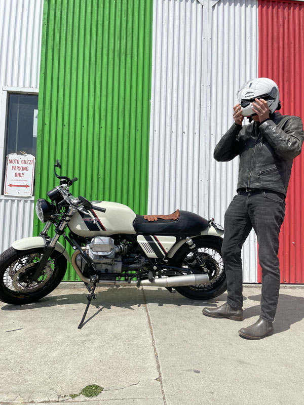 Moto Guzzi Classic Motorcycle pic
