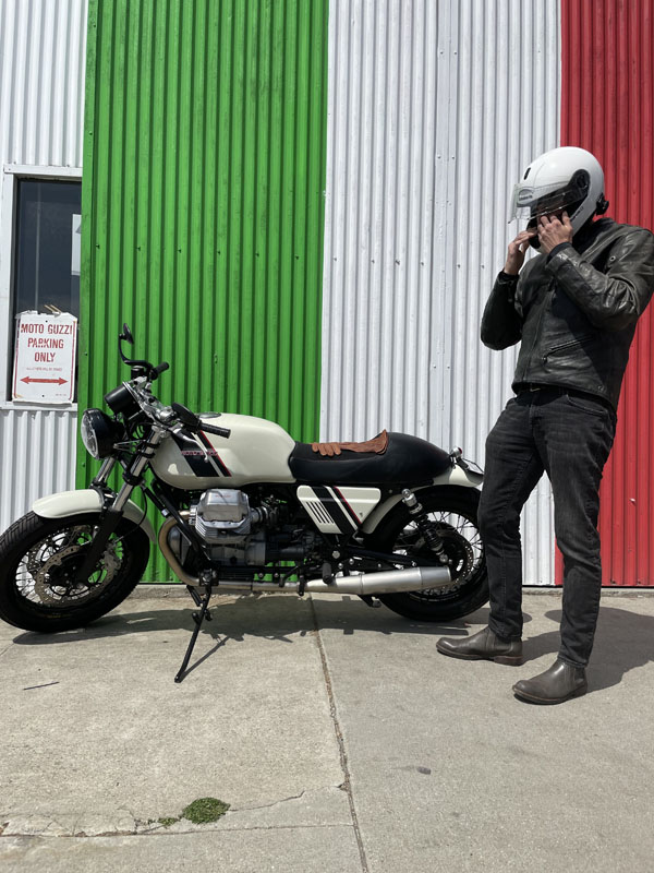 Moto Guzzi Classic Motorcycle pic