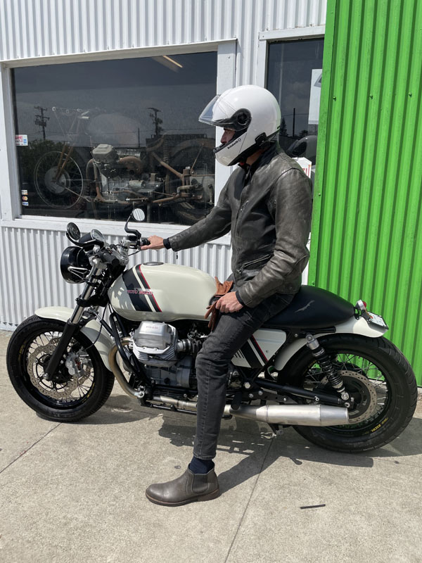 Moto Guzzi Classic Motorcycle pic