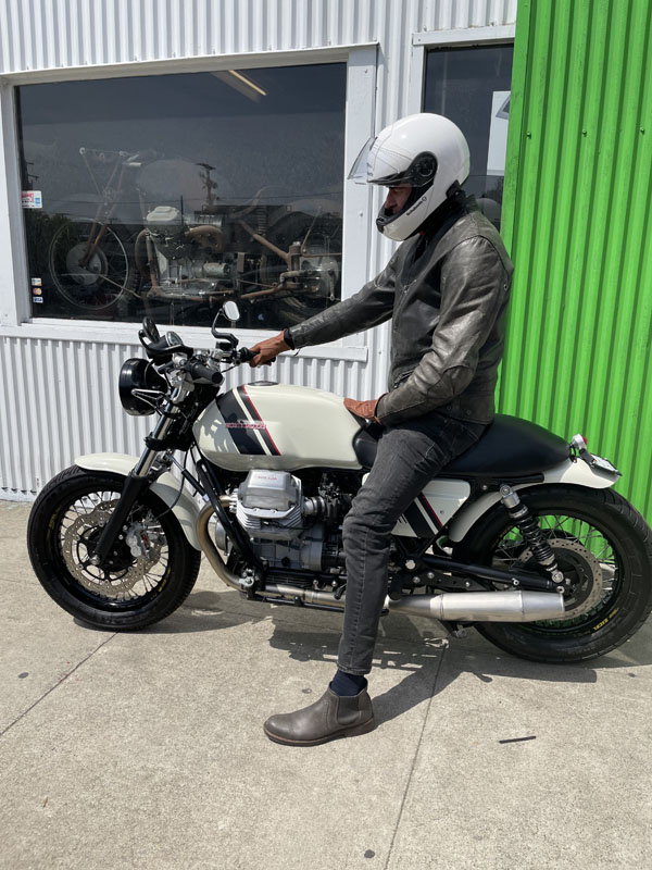 Moto Guzzi Classic Motorcycle pic