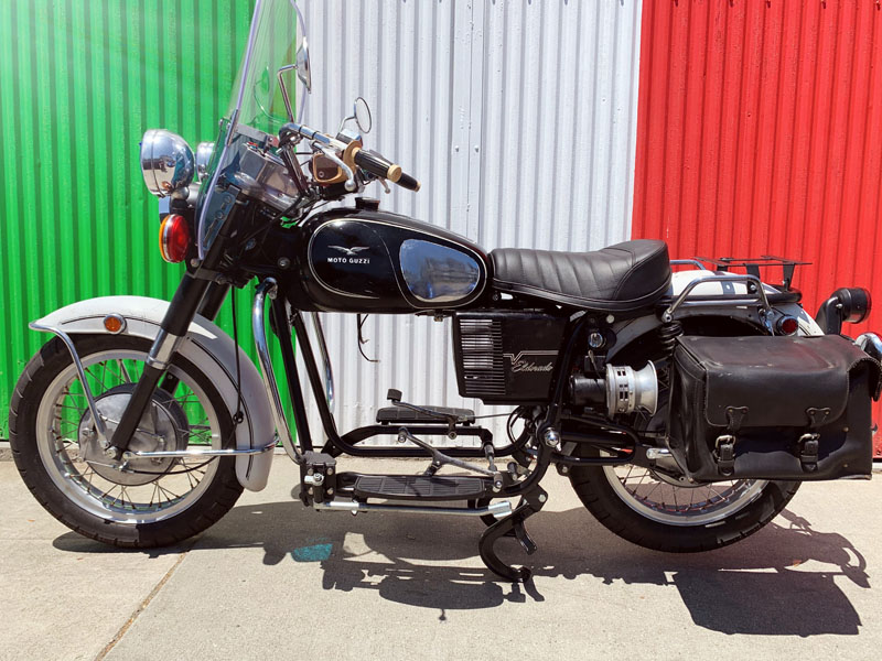 Moto Guzzi Classic Motorcycle pic