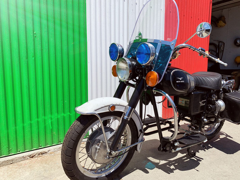 Moto Guzzi Classic Motorcycle pic